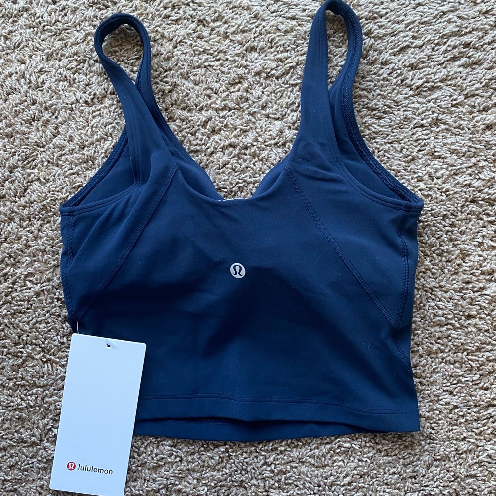 NWT Lululemon Align Tank Navy 4 AUSTRALIA Rare - Picture 4 of 6
